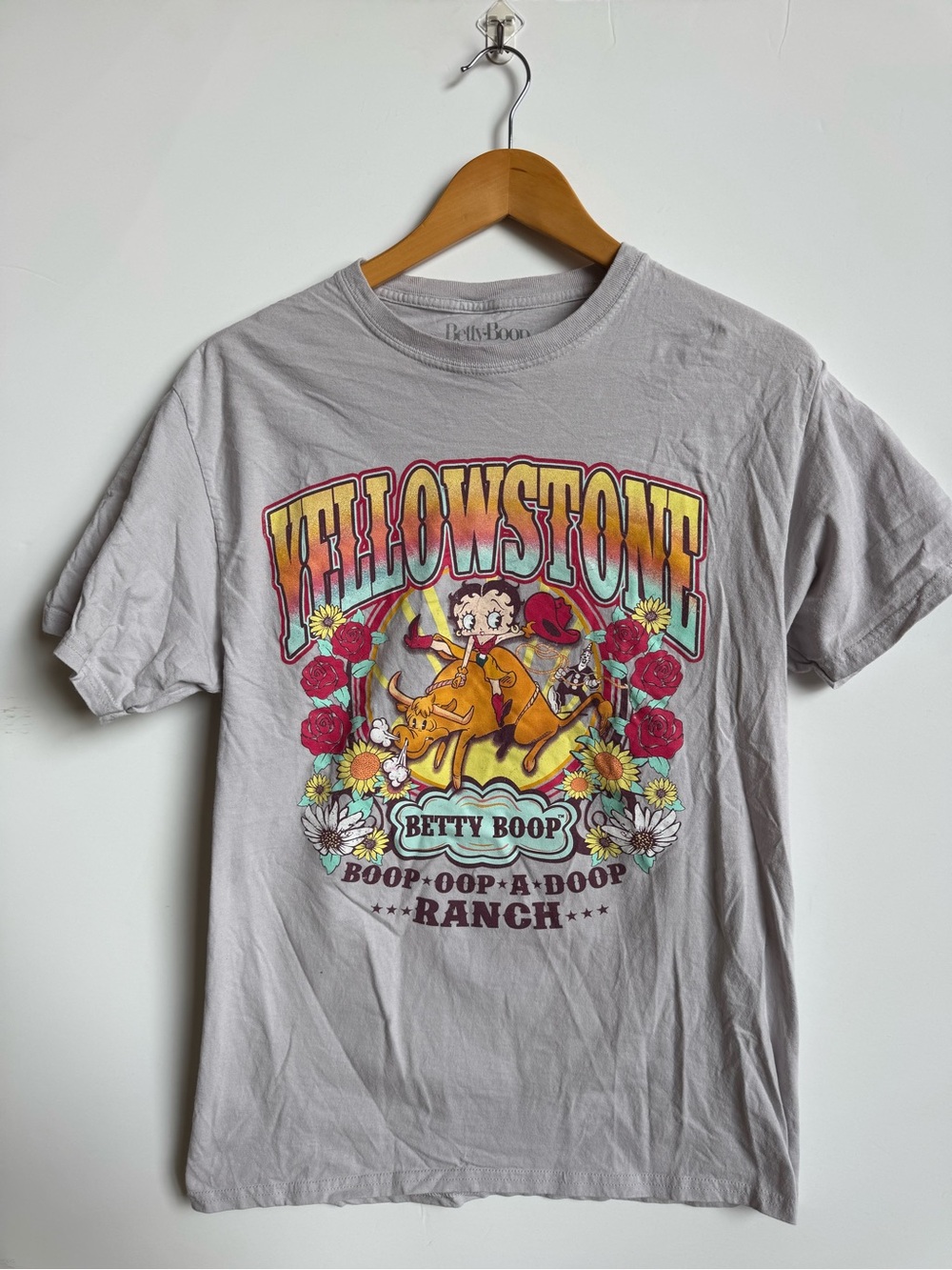 Betty Boop Yellowstone Graphic Tee